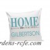 JDS Personalized Gifts Personalized Gift Family Name "Home" Cotton Throw Pillow JMSI2036
